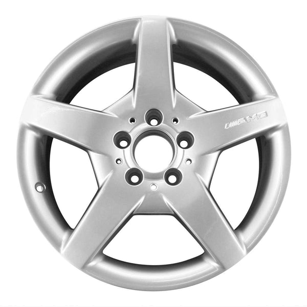 2003 mercedes c240 wheel 17 hyper aluminum 5 lug w65347h 7