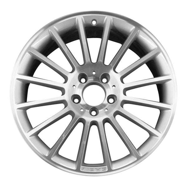 2010 mercedes slk350 wheel 18 machined silver aluminum 5 lug w65363ms 8