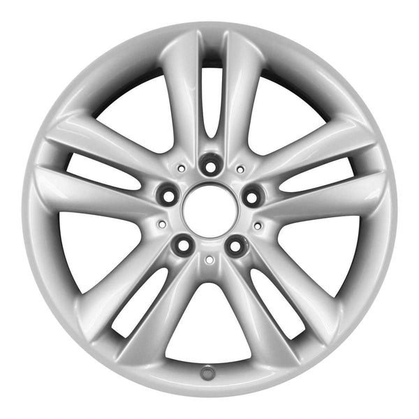 2009 mercedes clk350 wheel 17 silver aluminum 5 lug rw65388s 4