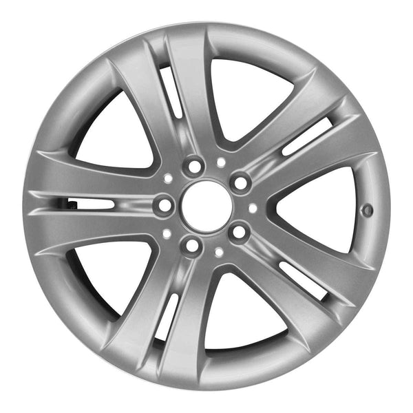 2006 mercedes r500 wheel 18 silver aluminum 5 lug w65398s 1