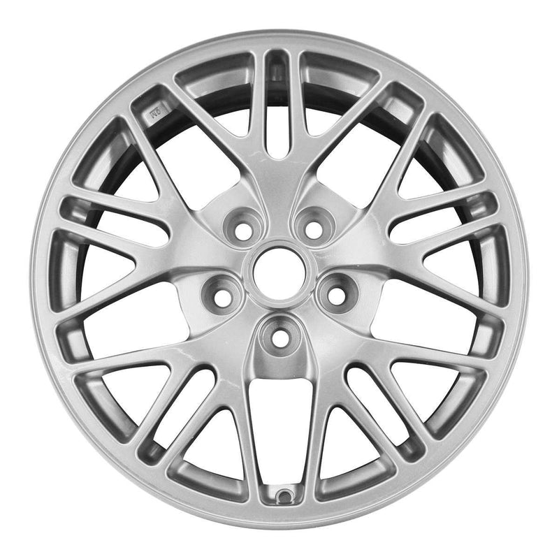 2001 pontiac bonneville wheel 17 silver aluminum 5 lug w6540s 2