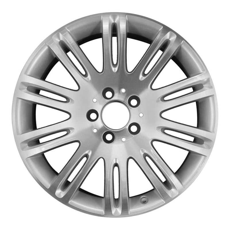 2009 mercedes e550 wheel 18 machined silver aluminum 5 lug w65432ms 3