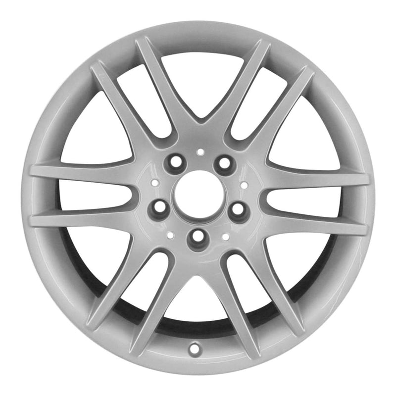 2010 mercedes slk300 wheel 17 silver aluminum 5 lug w65486s 5