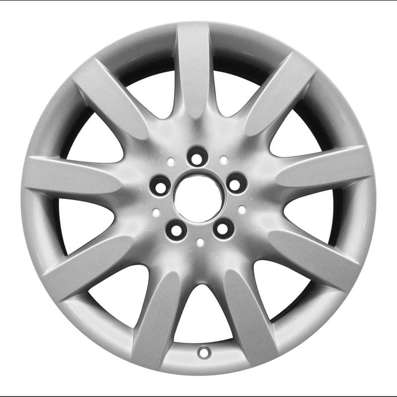 2010 mercedes cl600 wheel 18 silver aluminum 5 lug w65492s 6