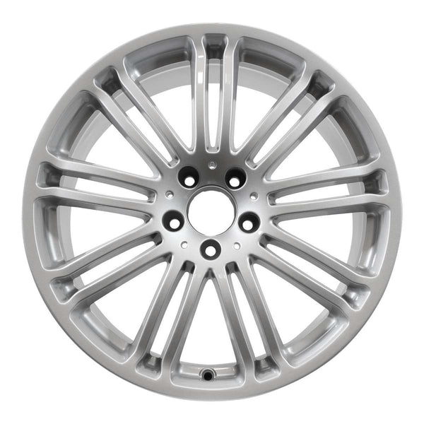 2008 mercedes cl600 wheel 19 silver aluminum 5 lug w65503s 3