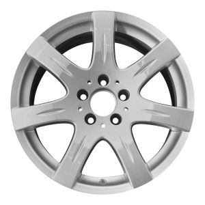 2007 mercedes e350 wheel 17 silver aluminum 5 lug w65511s 2