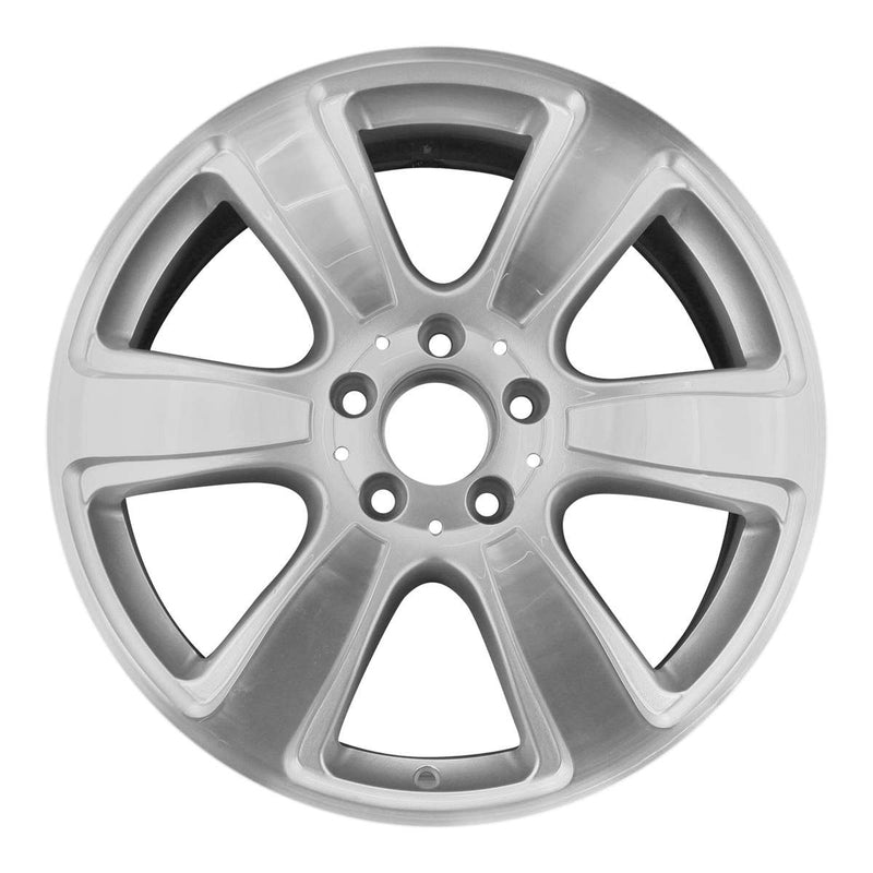 2005 mercedes r350 wheel 18 machined silver aluminum 5 lug w65516ms 4