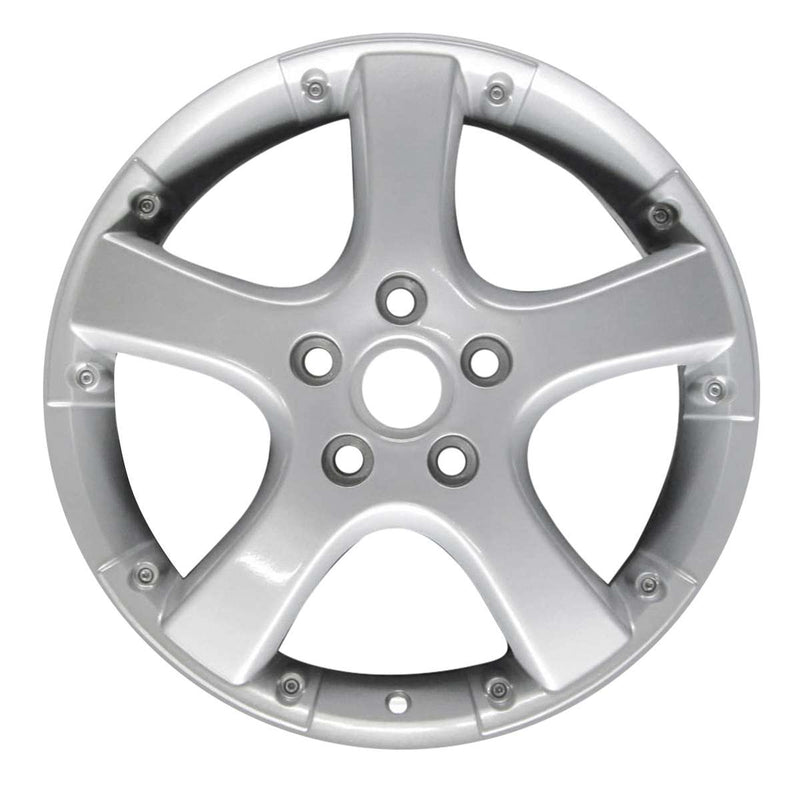 2003 pontiac aztek wheel 17 silver aluminum 5 lug w6551s 2