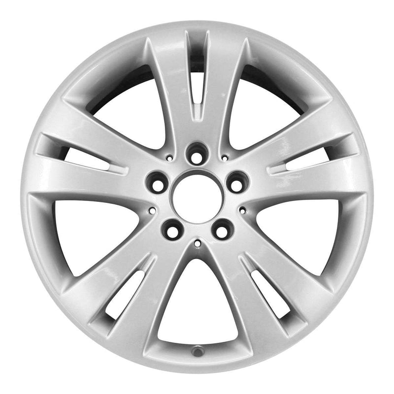 2010 mercedes c350 wheel 17 silver aluminum 5 lug w65524s 5