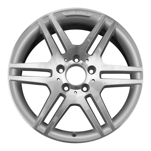 2012 mercedes c350 wheel 17 machined silver aluminum 5 lug w65529ms 5