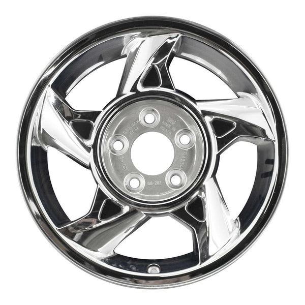 2003 pontiac grand wheel 16 chrome aluminum 5 lug w6557chr 2