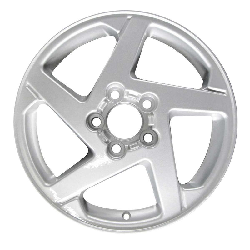 2003 pontiac bonneville wheel 16 silver aluminum 5 lug w6562s 1