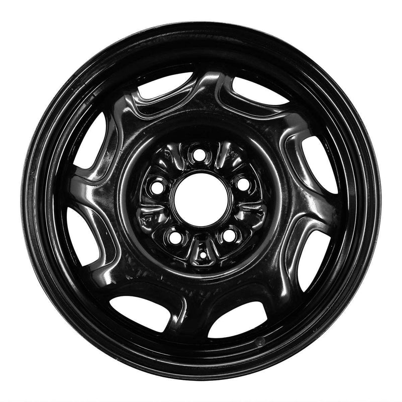 1990 mitsubishi eclipse wheel 16 black steel 5 lug w65690b 5