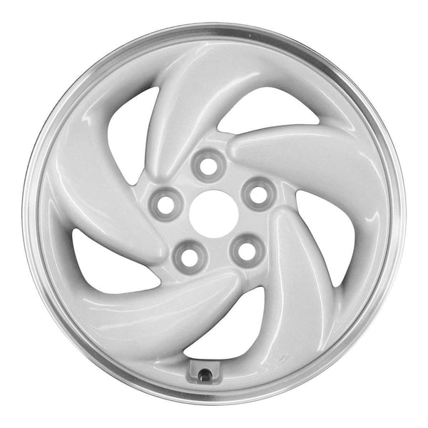 1996 mitsubishi eclipse wheel 16 machined silver aluminum 5 lug w65748ms 2