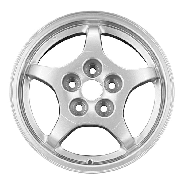 1999 mitsubishi eclipse wheel 16 silver aluminum 5 lug w65751s 3