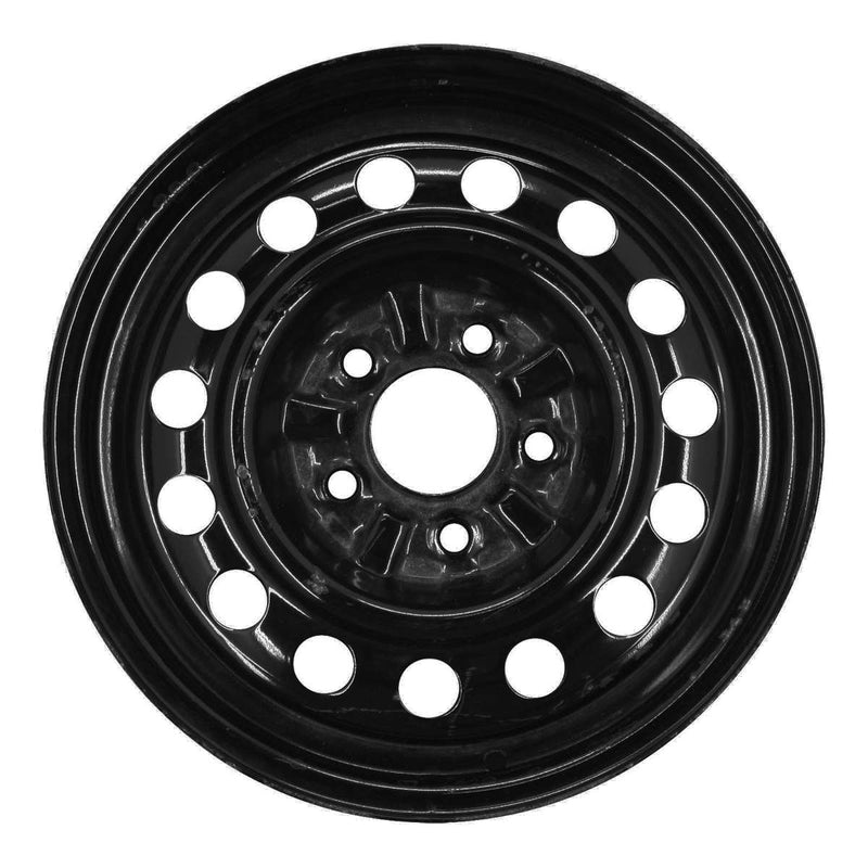 2002 mitsubishi galant wheel 15 black steel 5 lug w65767b 4