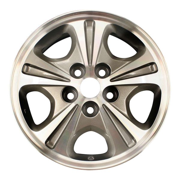 2002 mitsubishi galant wheel 16 machined charcoal aluminum 5 lug w65768mc 4