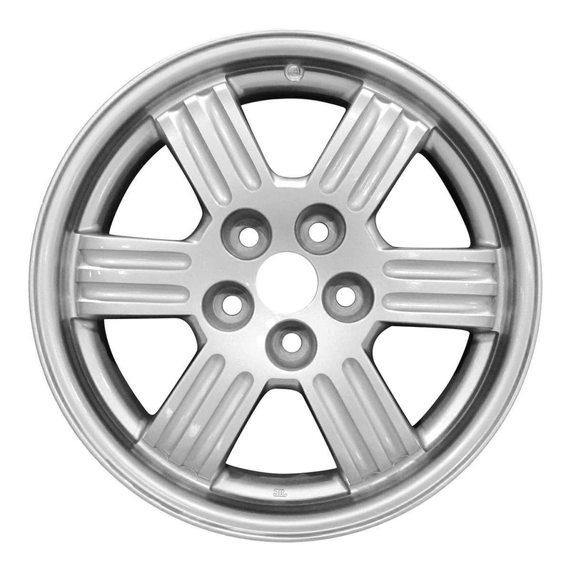 2000 mitsubishi eclipse wheel 17 silver aluminum 5 lug rw65772s 1