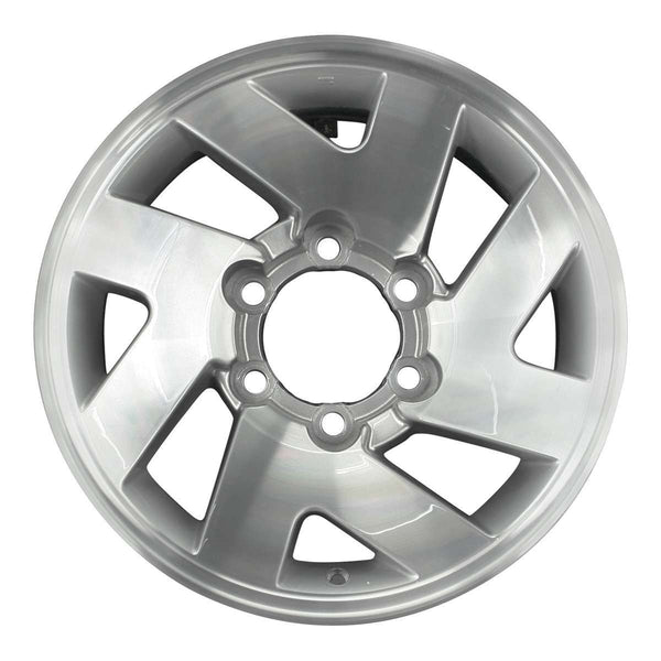 2004 mitsubishi montero wheel 16 machined silver aluminum 6 lug w65774ms 6