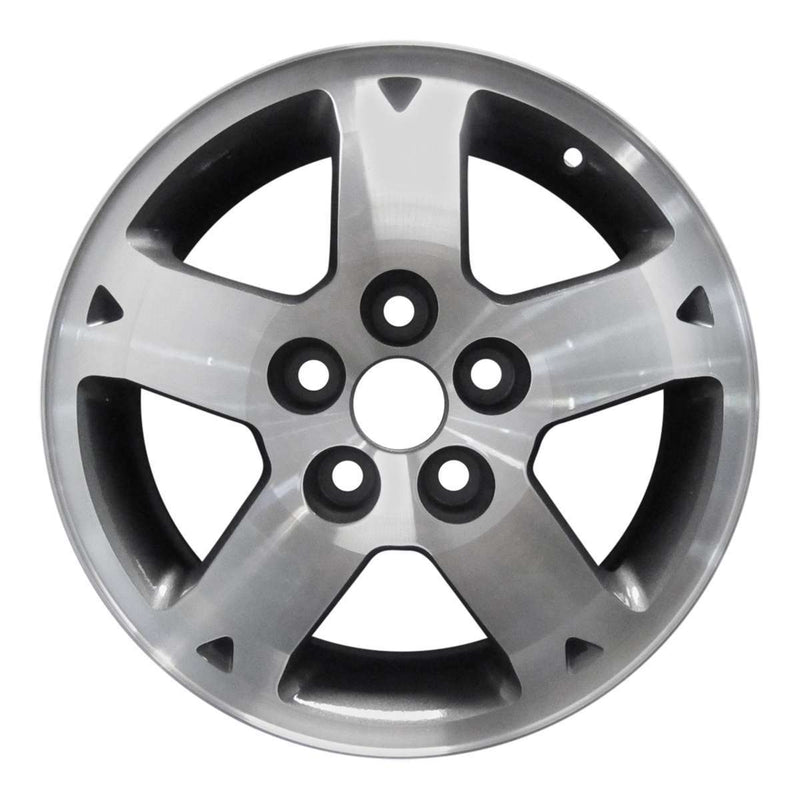 2004 mitsubishi eclipse wheel 16 machined charcoal aluminum 5 lug w65782mc 2