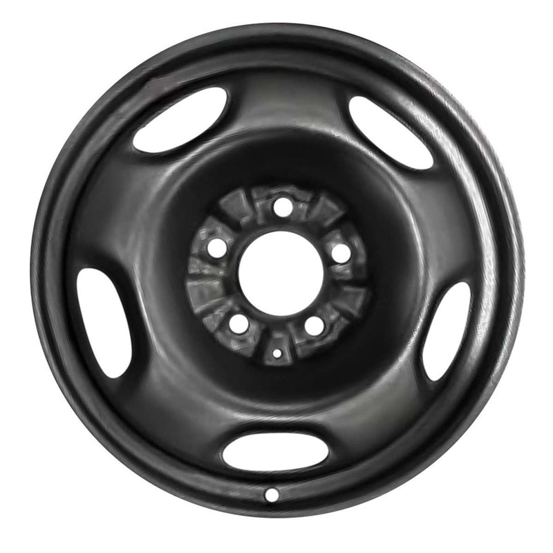 2004 mitsubishi outlander wheel 16 black steel 5 lug w65788b 2