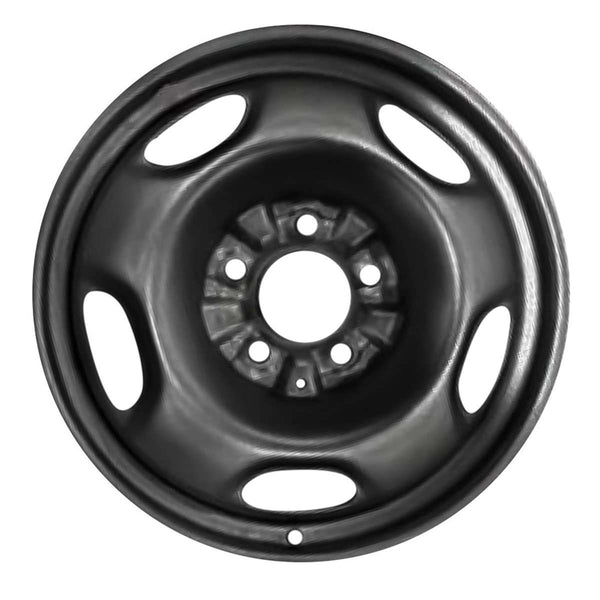 2003 mitsubishi outlander wheel 16 black steel 5 lug w65788b 1