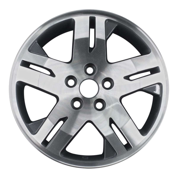 2008 mitsubishi endeavor wheel 17 machined charcoal aluminum 5 lug w65791mc 5