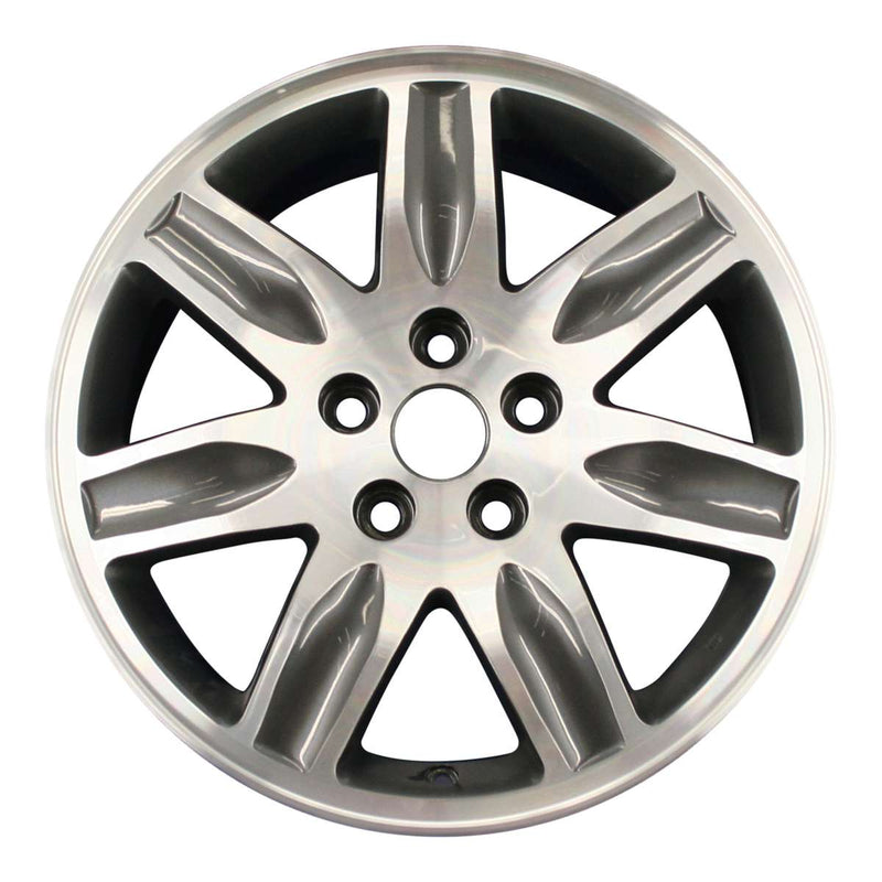 2004 mitsubishi endeavor wheel 17 machined charcoal aluminum 5 lug w65792mc 1