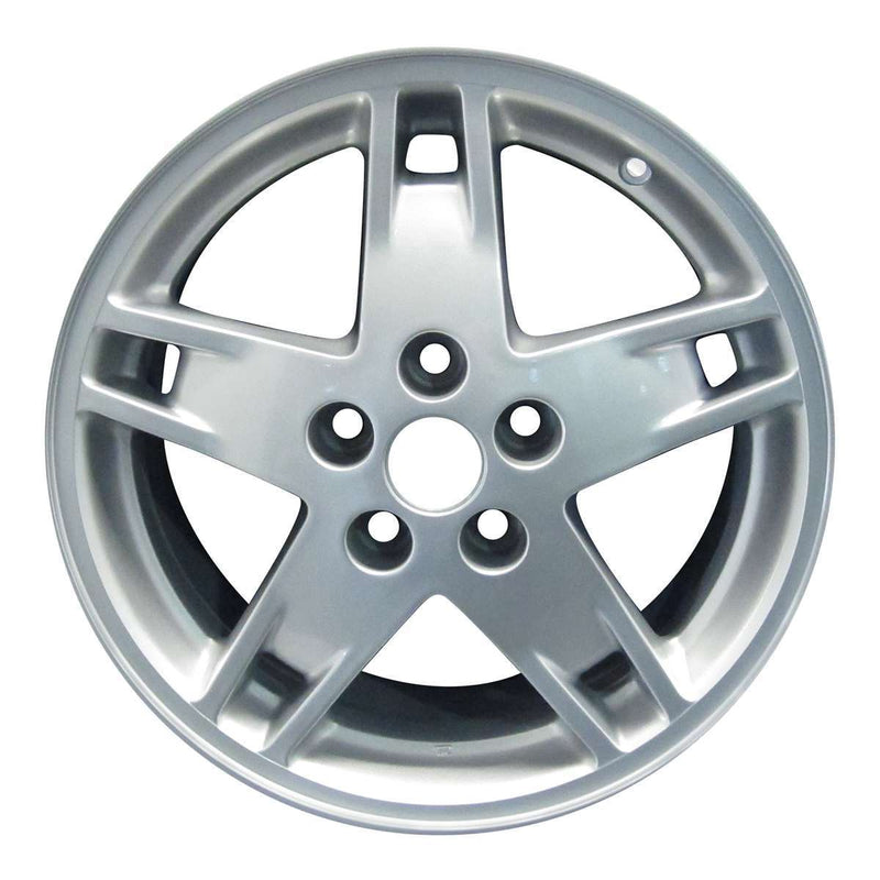 2007 mitsubishi galant wheel 17 silver aluminum 5 lug w65799s 4