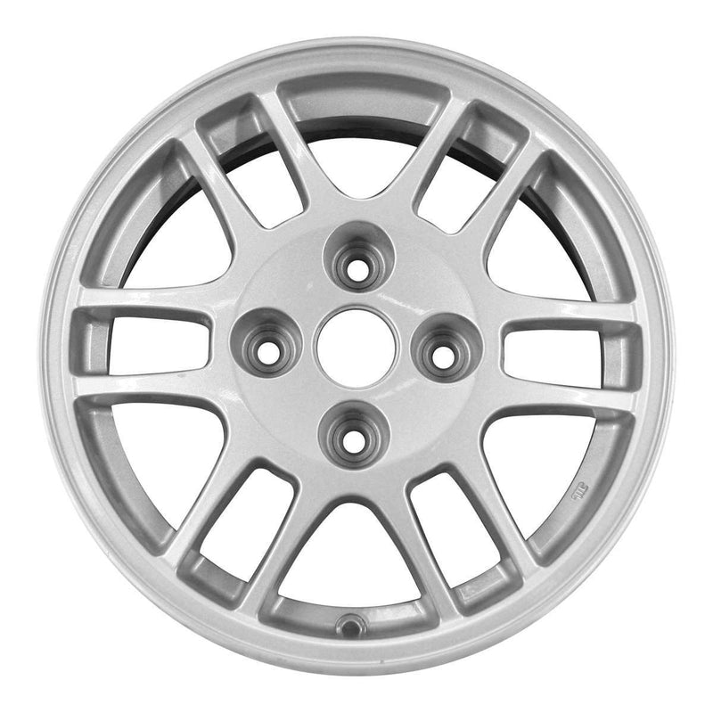 2005 mitsubishi lancer wheel 15 silver aluminum 4 lug w65806s 1