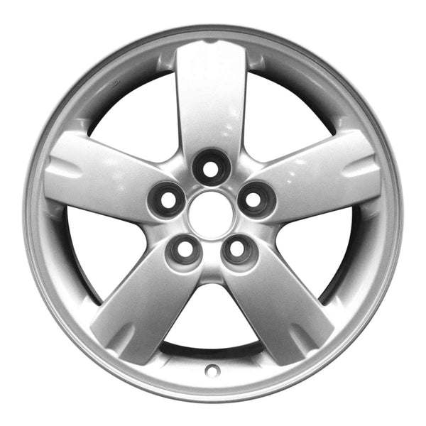 2005 mitsubishi outlander wheel 17 silver aluminum 5 lug w65808s 1