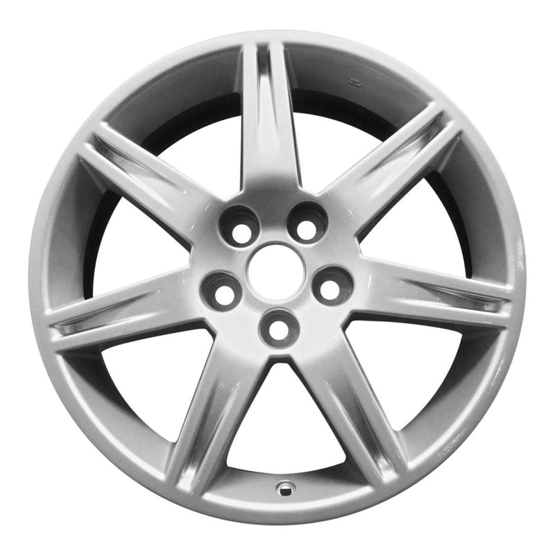 2007 mitsubishi galant wheel 18 silver aluminum 5 lug w65810s 1