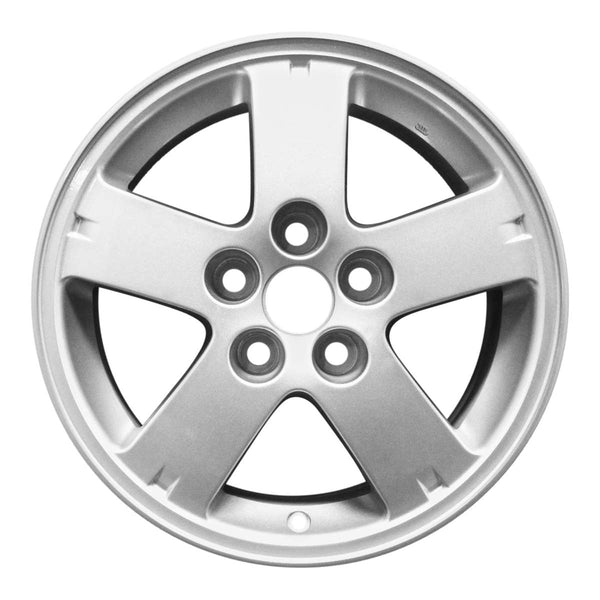 2010 mitsubishi outlander wheel 16 silver aluminum 5 lug w65819s 4