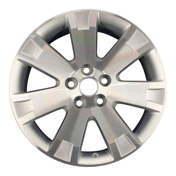 2007 mitsubishi outlander wheel 18 machined silver aluminum 5 lug w65826ms 1