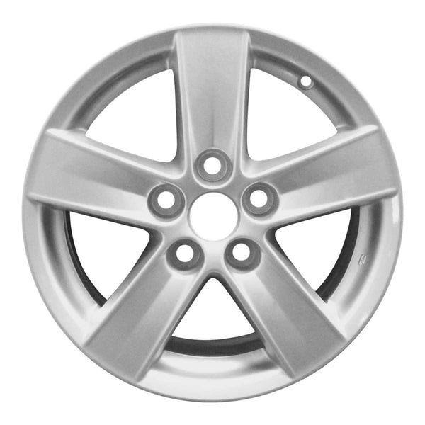 2008 mitsubishi lancer wheel 16 silver aluminum 5 lug w65844s 1