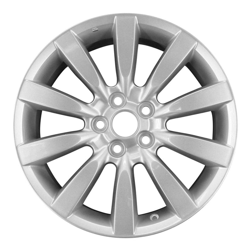 2009 mitsubishi lancer wheel 18 silver aluminum 5 lug w65845s 2