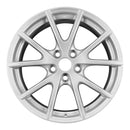 2009 mitsubishi eclipse wheel 18 silver aluminum 5 lug w65847s 2