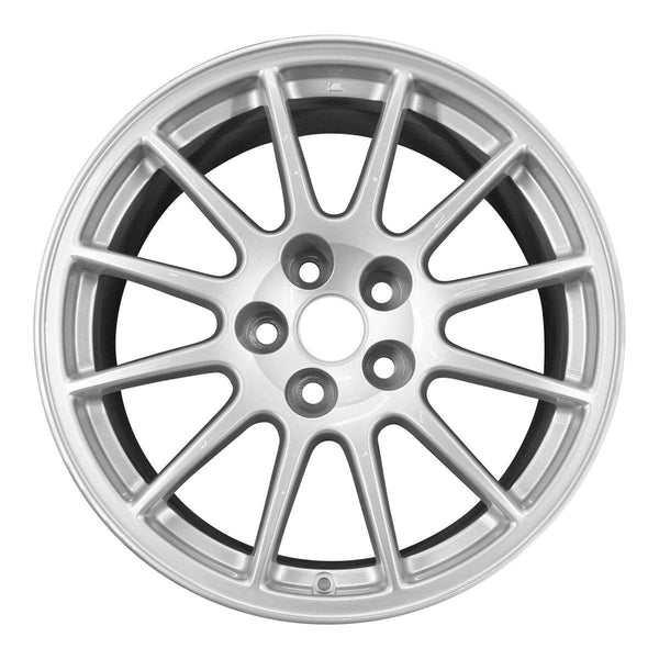 2008 mitsubishi lancer wheel 18 silver aluminum 5 lug w65849s 1