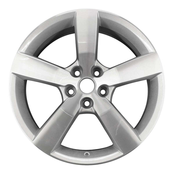 2008 pontiac g6 wheel 18 machined silver aluminum 5 lug w6598ms 3