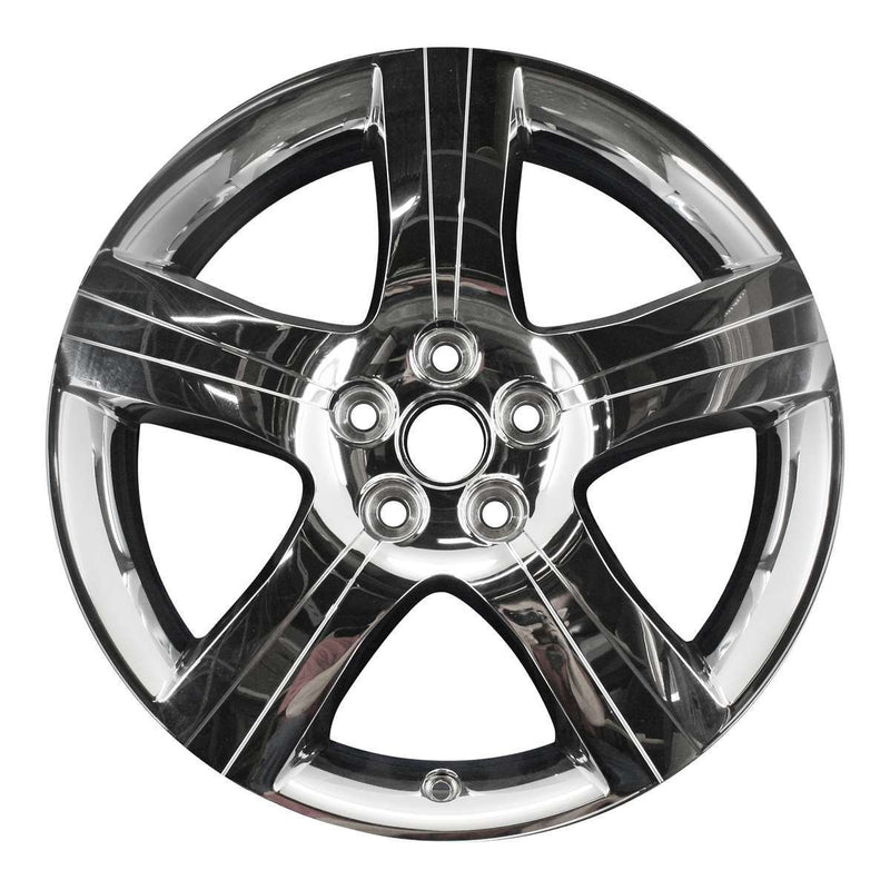 2011 chevrolet malibu wheel 18 chrome clad aluminum 5 lug w6633cclad 4