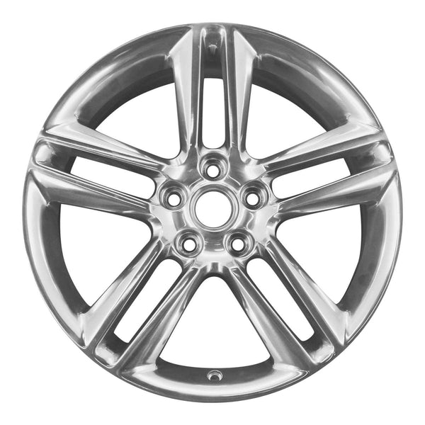 2010 pontiac solstice wheel 18 polished aluminum 5 lug w6647p 2