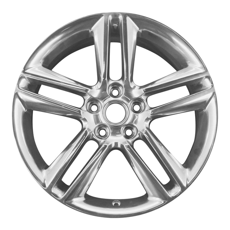 2009 pontiac solstice wheel 18 polished aluminum 5 lug w6647p 1