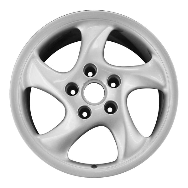 2000 porsche boxster wheel 18 silver aluminum 5 lug w67224s 34