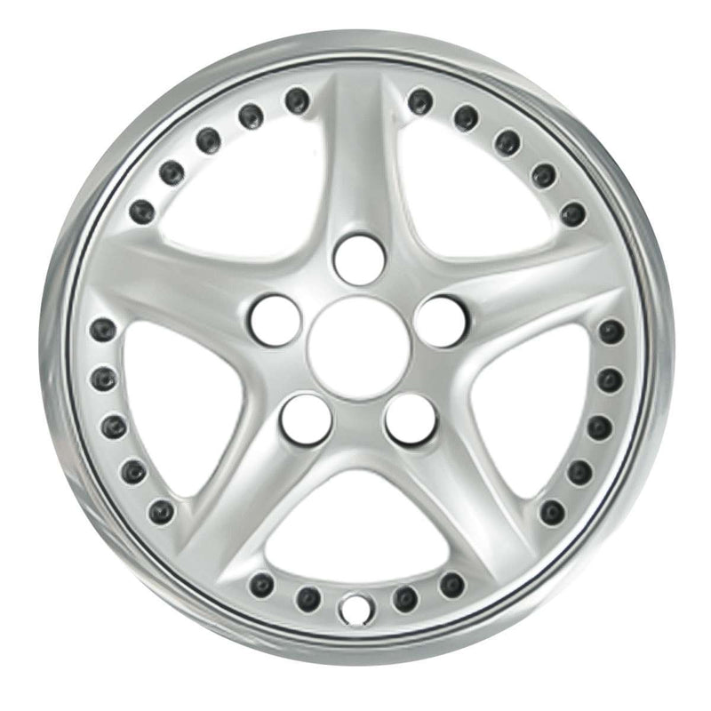 2003 porsche 911 wheel 17 silver aluminum 5 lug w67225s 32