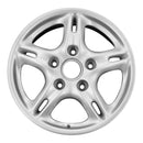 2001 porsche boxster wheel 16 silver aluminum 5 lug w67233s 5