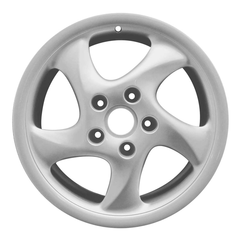 2003 porsche boxster wheel 18 silver aluminum 5 lug w67236s 14