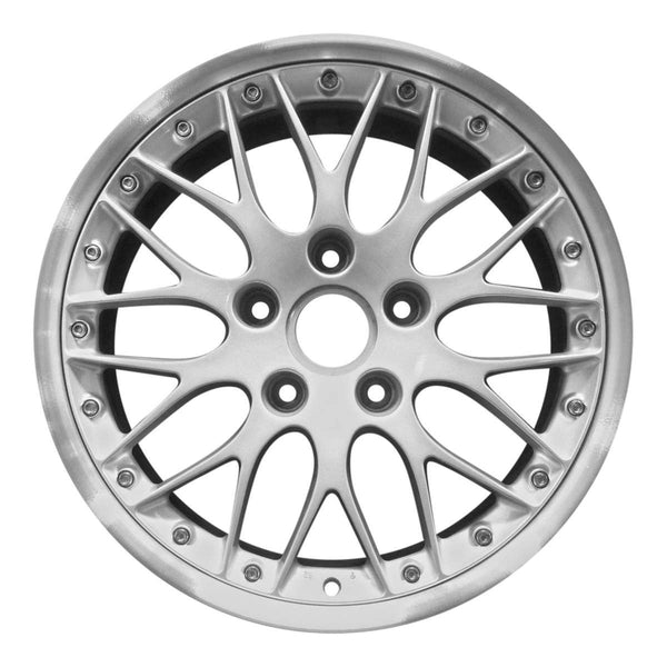 2010 porsche 911 wheel 18 machined silver aluminum 5 lug w67240ms 43