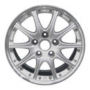 1986 porsche 911 wheel 18 machined silver aluminum 5 lug w67247ms 17