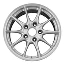 1991 porsche 911 wheel 17 silver aluminum 5 lug w67271s 7