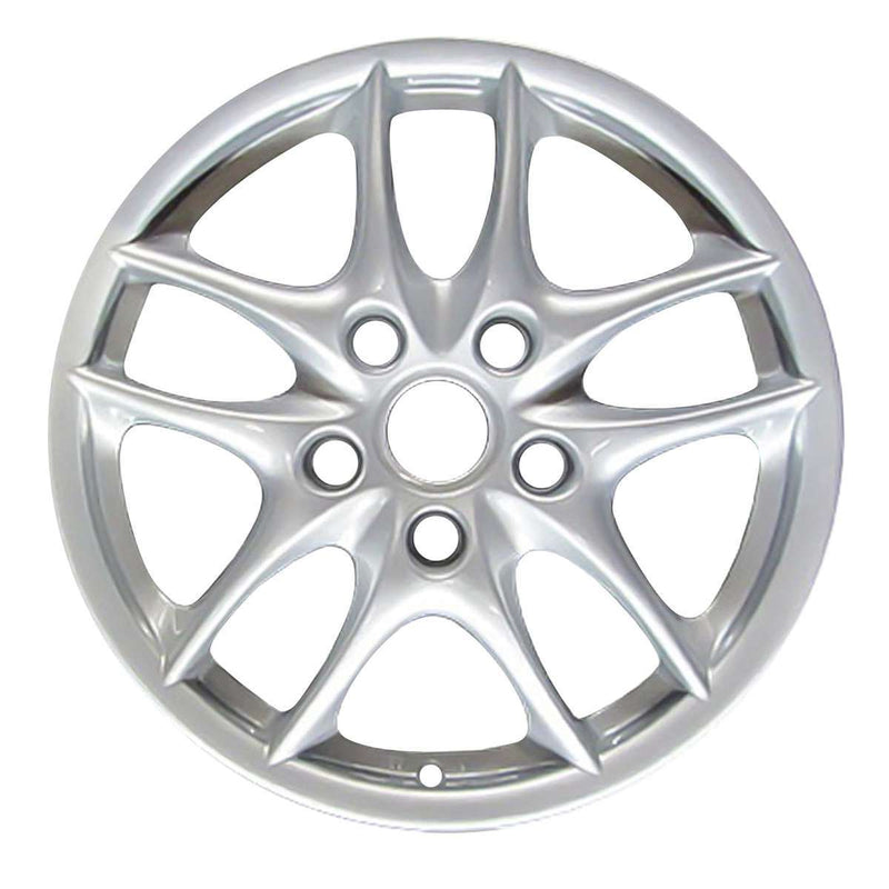 2003 porsche boxster wheel 18 silver aluminum 5 lug w67275s 1